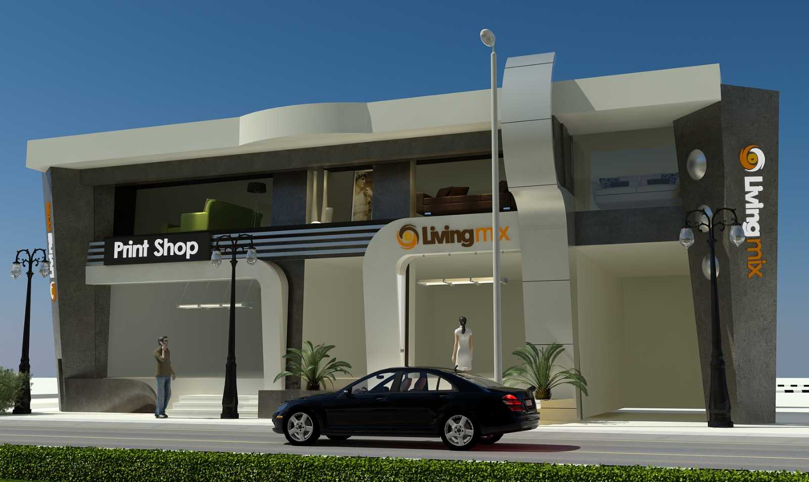 Livingmix Showroom - HM Studios