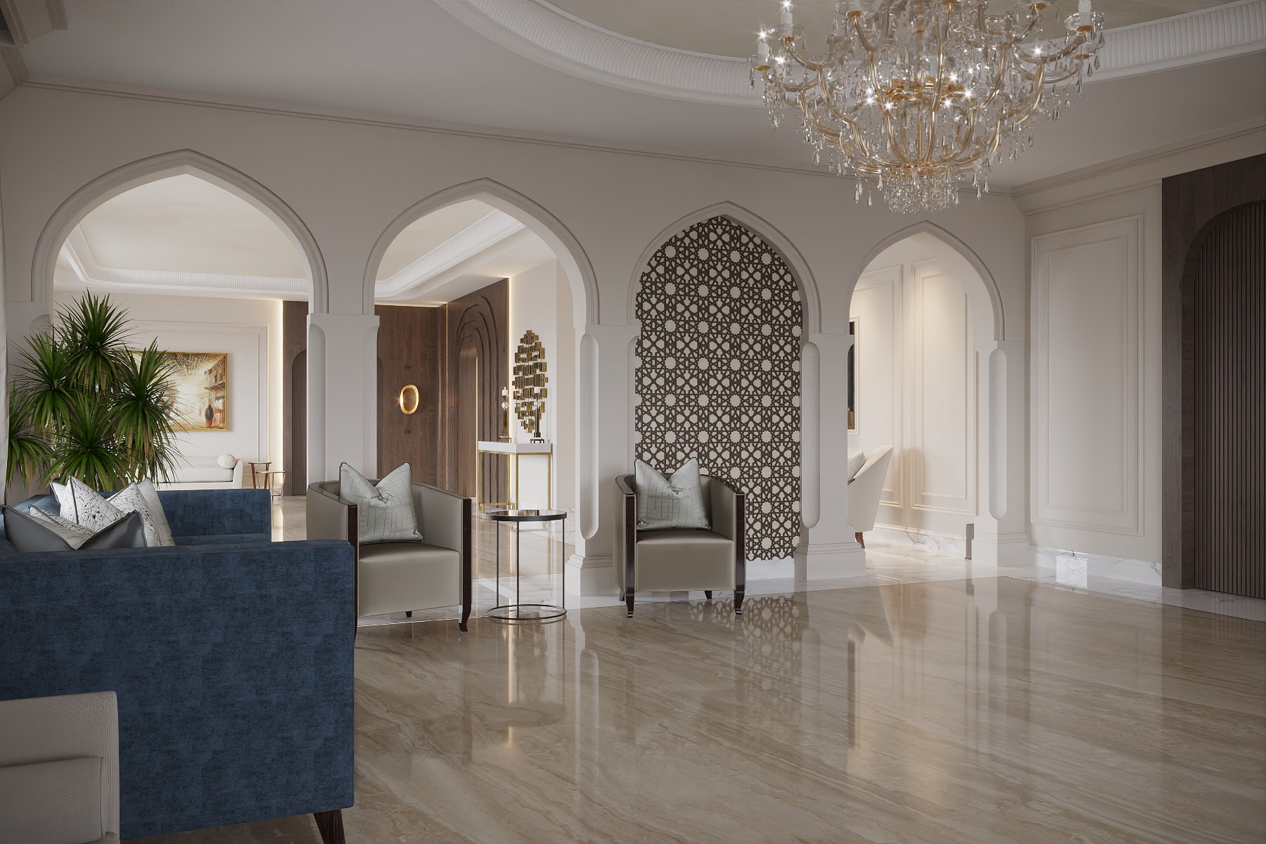 Arab Modern Interior Design, Makkah al-Mukarramah - HM Studios