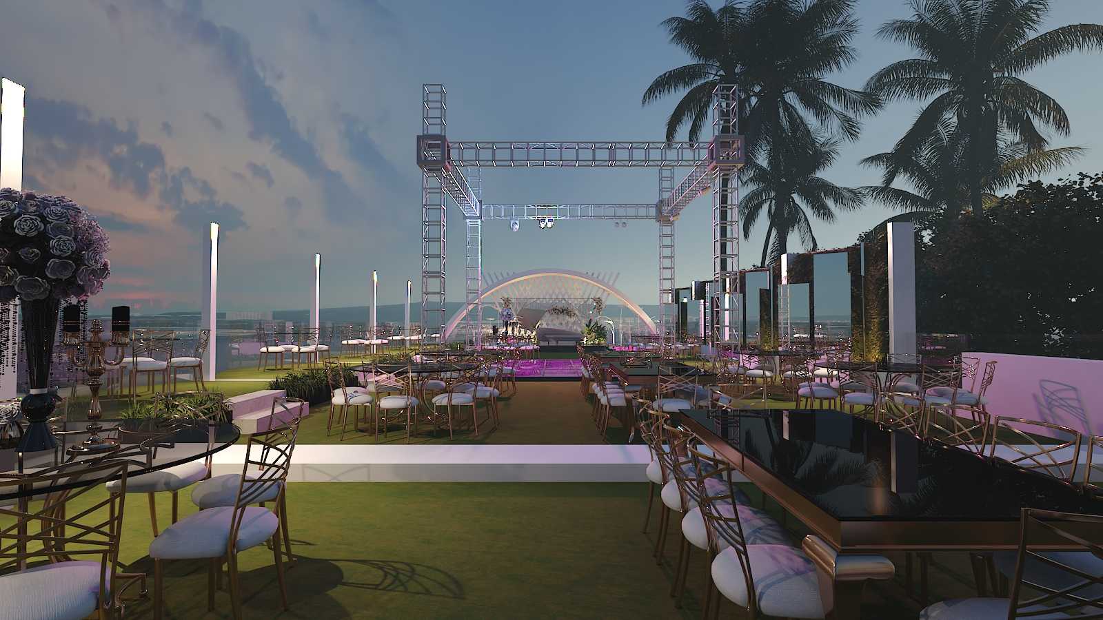 Solitaire White Banquet - HM Studios