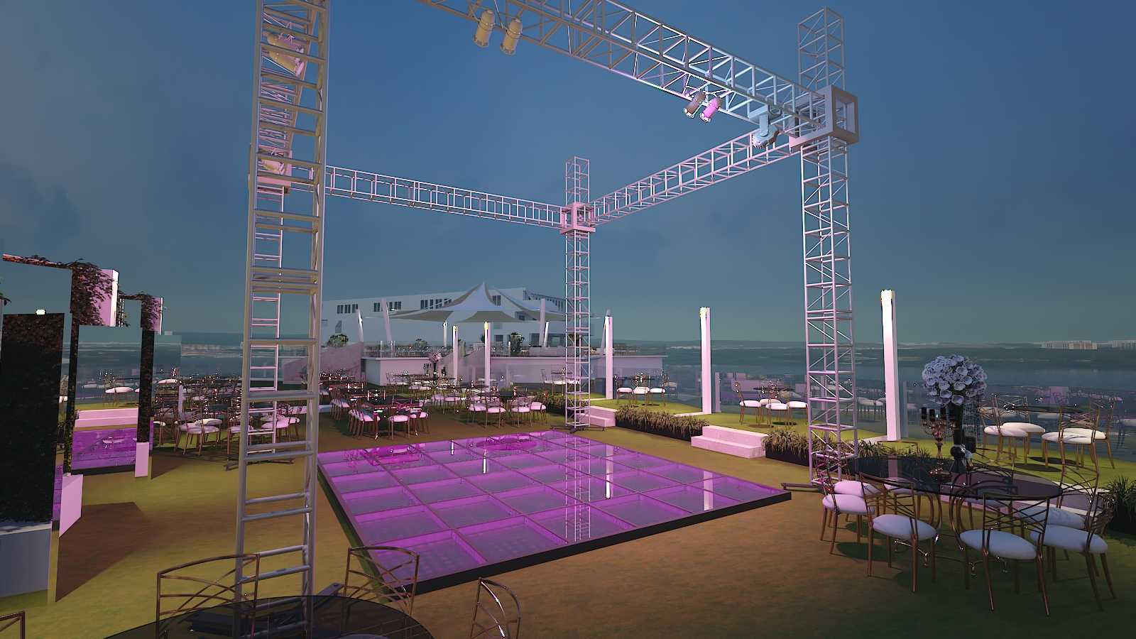 Solitaire White Banquet - HM Studios