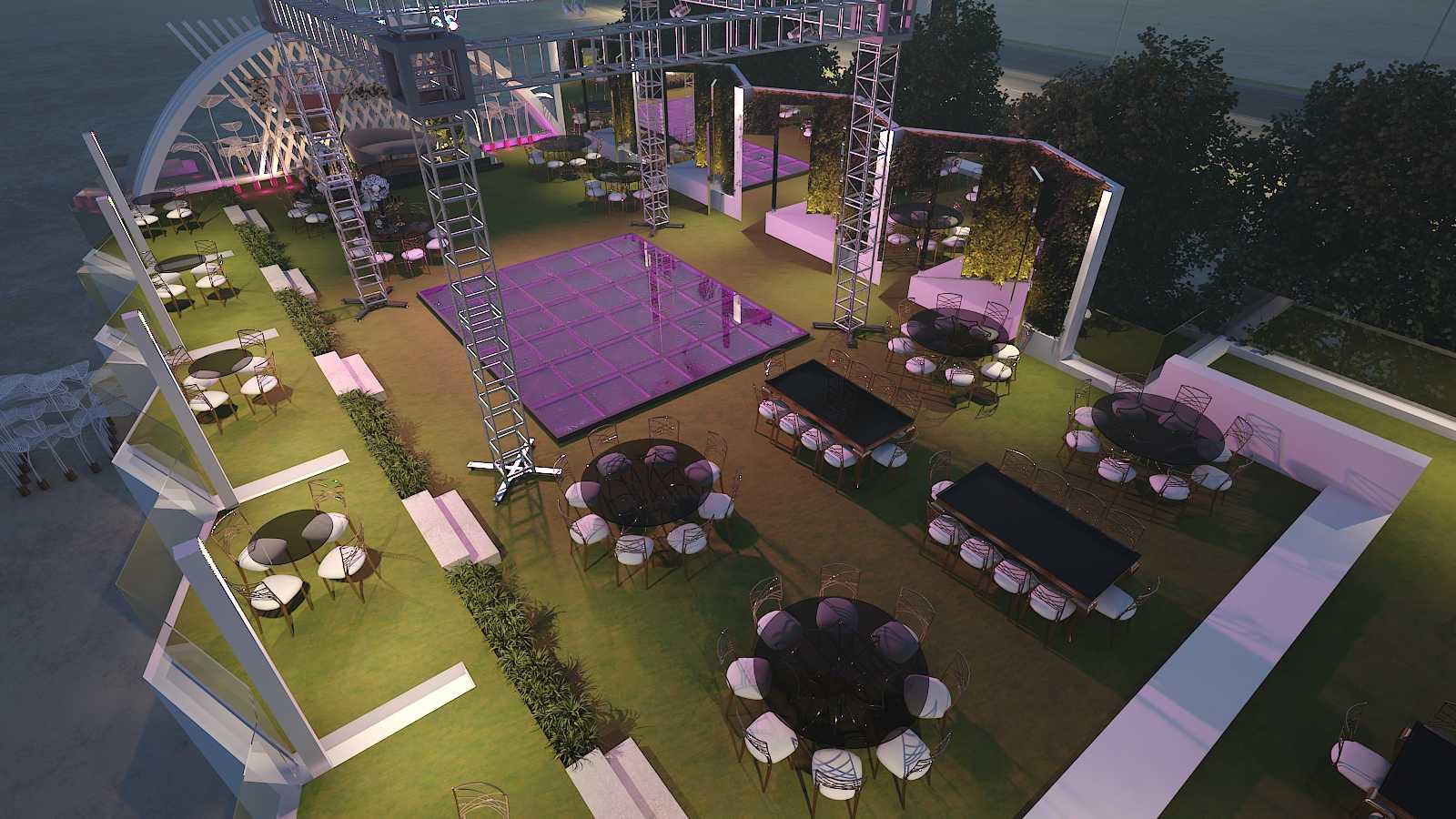 Solitaire White Banquet - HM Studios