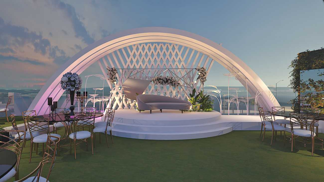 Solitaire White Banquet - HM Studios